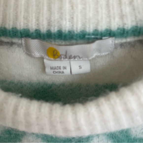 Boden Multicolor Wave Pattern Women's Sweater, S - Picture 5 of 6